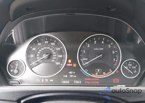 2015 BMW 328I xDrive z USA, uszkodzony, nr VIN WBA3B5C59FF962117